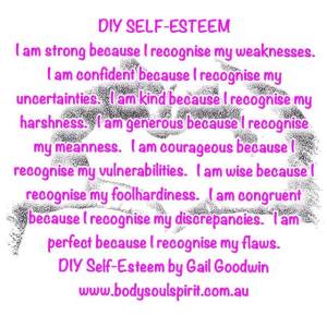 diy self self esteem by gail goodwin